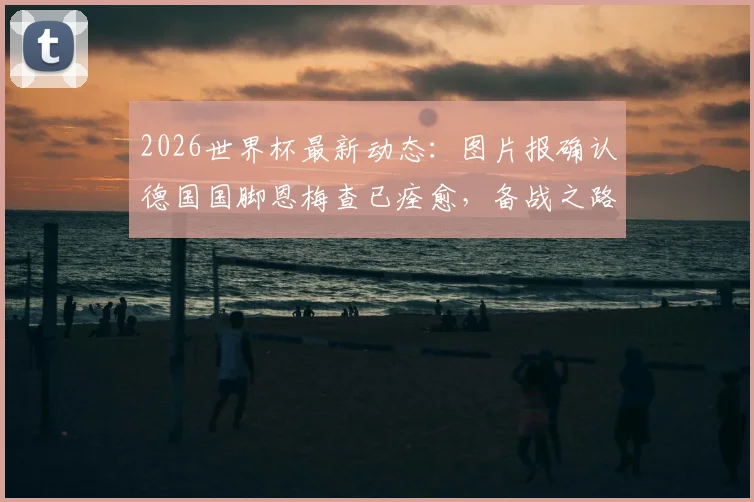 2026世界杯最新动态:图片报确认德国国脚恩梅查已痊愈,备战之路迎重大利好